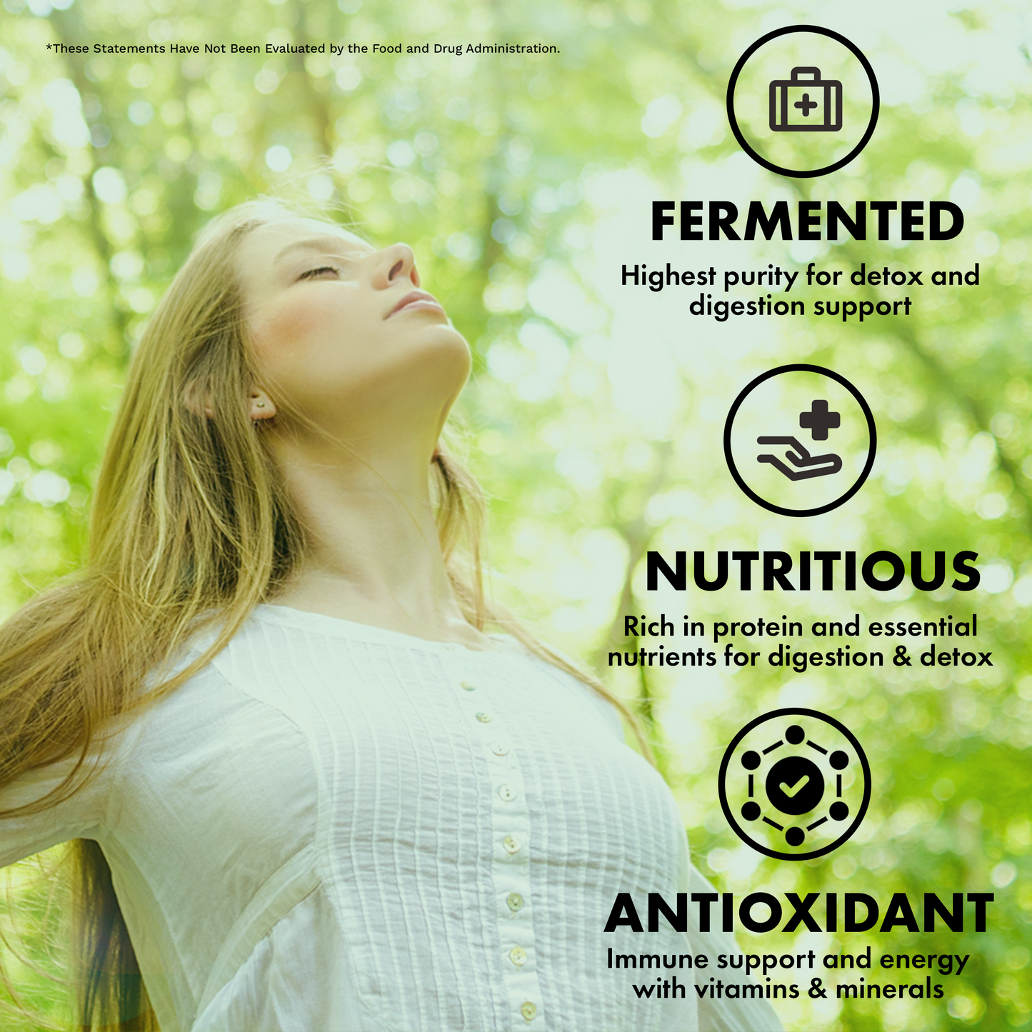 Fermented Chlorella & Spirulina Tablets