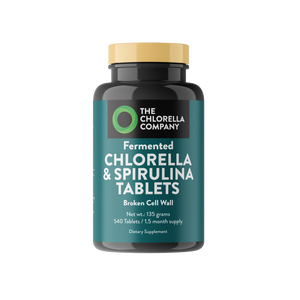 Fermented Chlorella & Spirulina Tablets