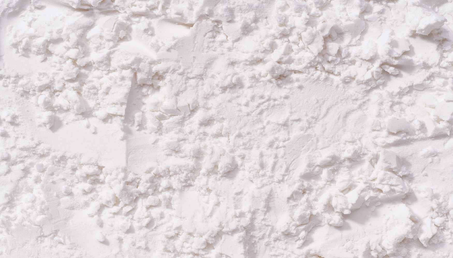 Close-up of white powdery substance